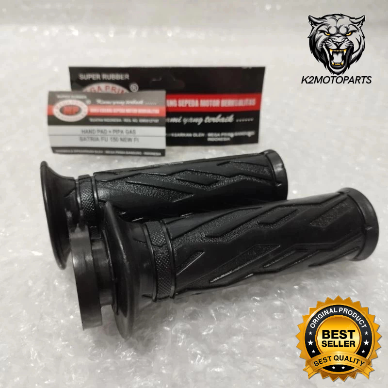 Handgrip Handfat Set Selongsong Gas SUZUKI SATRIA FU 150 NEW FI (1 SET) ORIGINAL MP