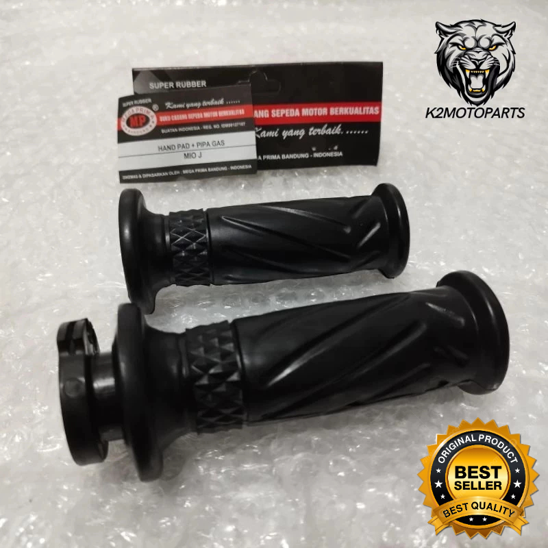 Handgrip Handfat Set Selongsong Gas YAMAHA MIO J - MIO GT - AEROX 125 - XEON - X RIDE 113 (1 SET) OR