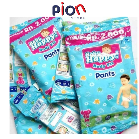 Baby Happy Pampers Popok Sachet / Popok Baby Happy S M L XL