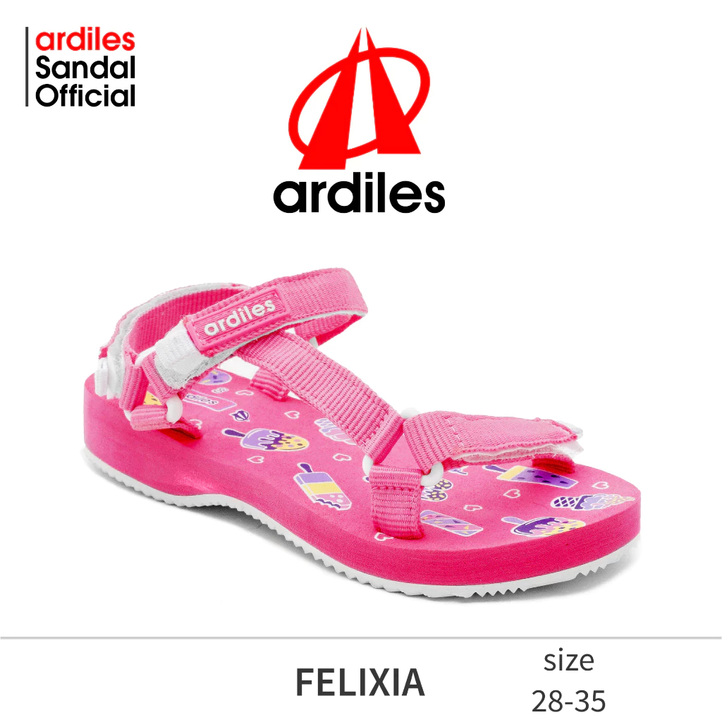 ARDILES SANDAL SENDAL GUNUNG HIKING SPON EVA WANITA PEREMPUAN ANAK KEKINIAN FELIXIA