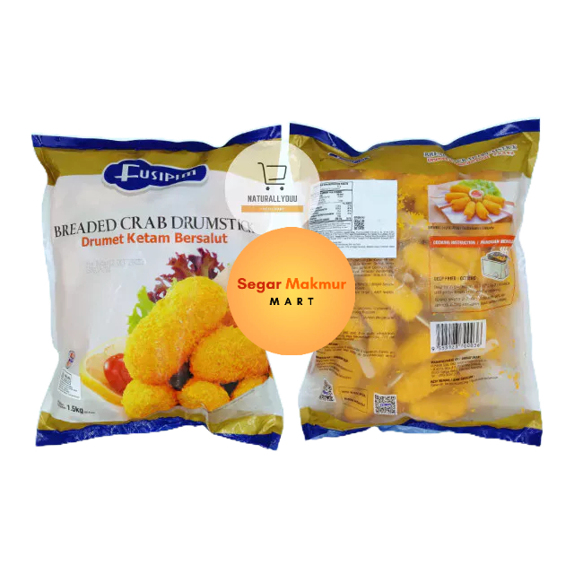

(SMM) Fusipim Kaki Naga 400GR - 1.5KG Breaded Crab Drumstick