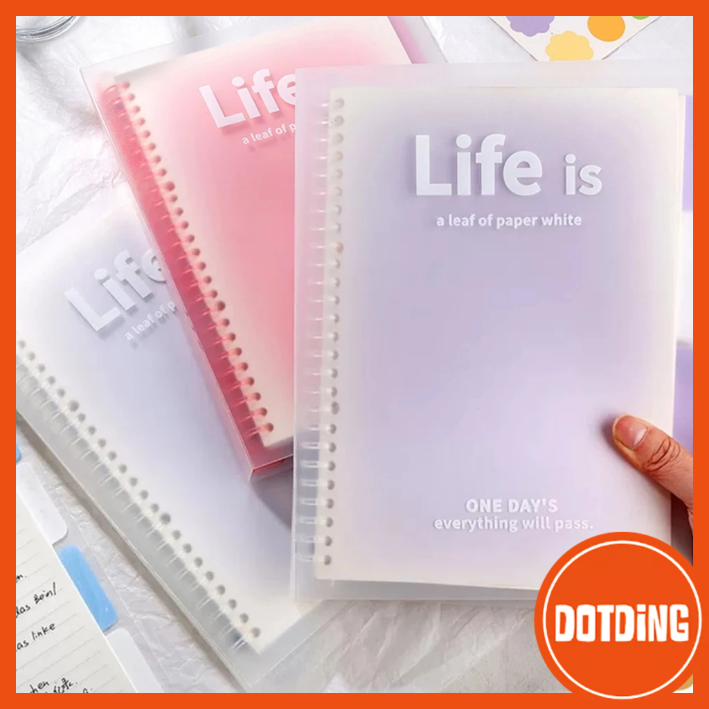 

[COD] Buku Binder A5 B5 / Notebook Aesthetic Korea/ Buku Jurnal / Buku Catatan Lucu / Sampul Buku Aesthetic / Loose Leaf Notebook Notepad / Buku Tulis Sekolah / Alat Tulis Stationery Siswa University