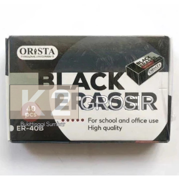

Penghapus Pensil Kecil Isi 40 Pcs Hitam ( 1 Box / 40 Pcs )