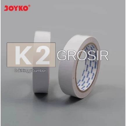 

Double Tape Perekat 2 Sisi Joyko 24 mm X 15 yard
