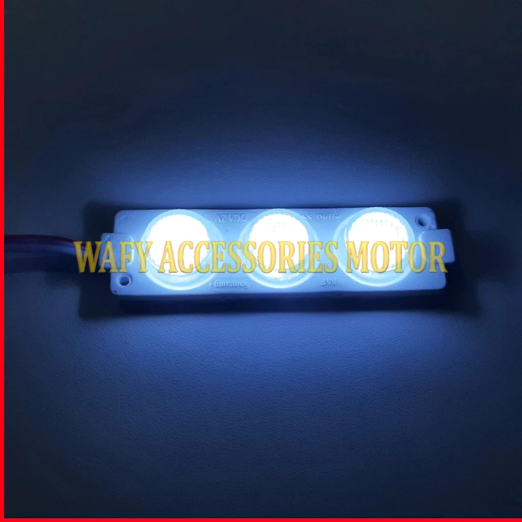 Lampu Kolong Variasi Led 3 Titik 12 Volt Motor Mobil Truk Warna Putih