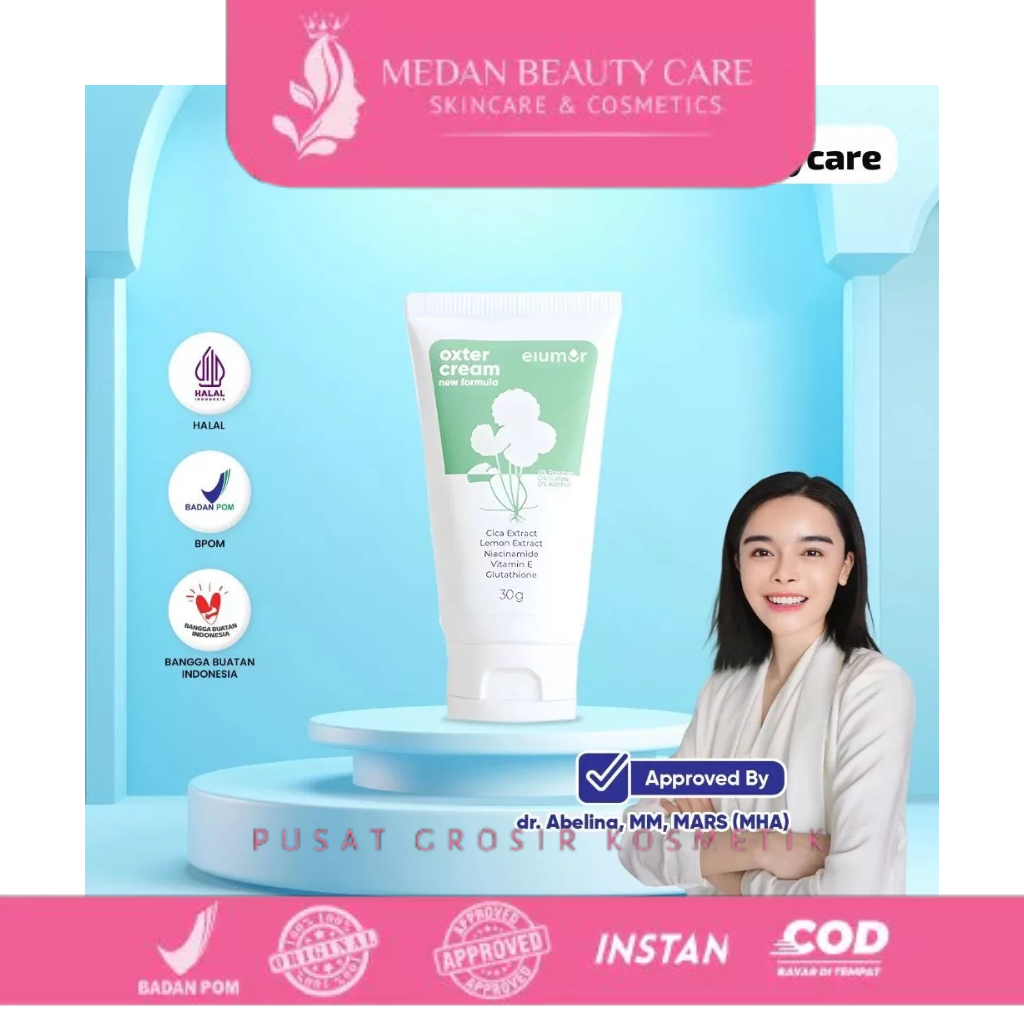 Elumor Oxter Cream Pemutih Ketiak