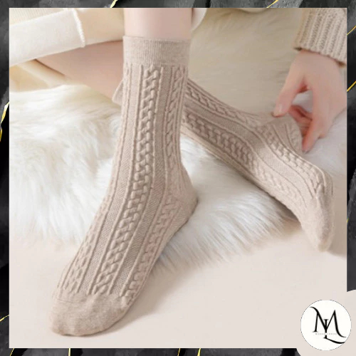 MUNAS Kaos Kaki 6997 Kaos Kaki Panjang Wanita Dewasa Embos Renda Kaos Kaki Wanita Korean Style