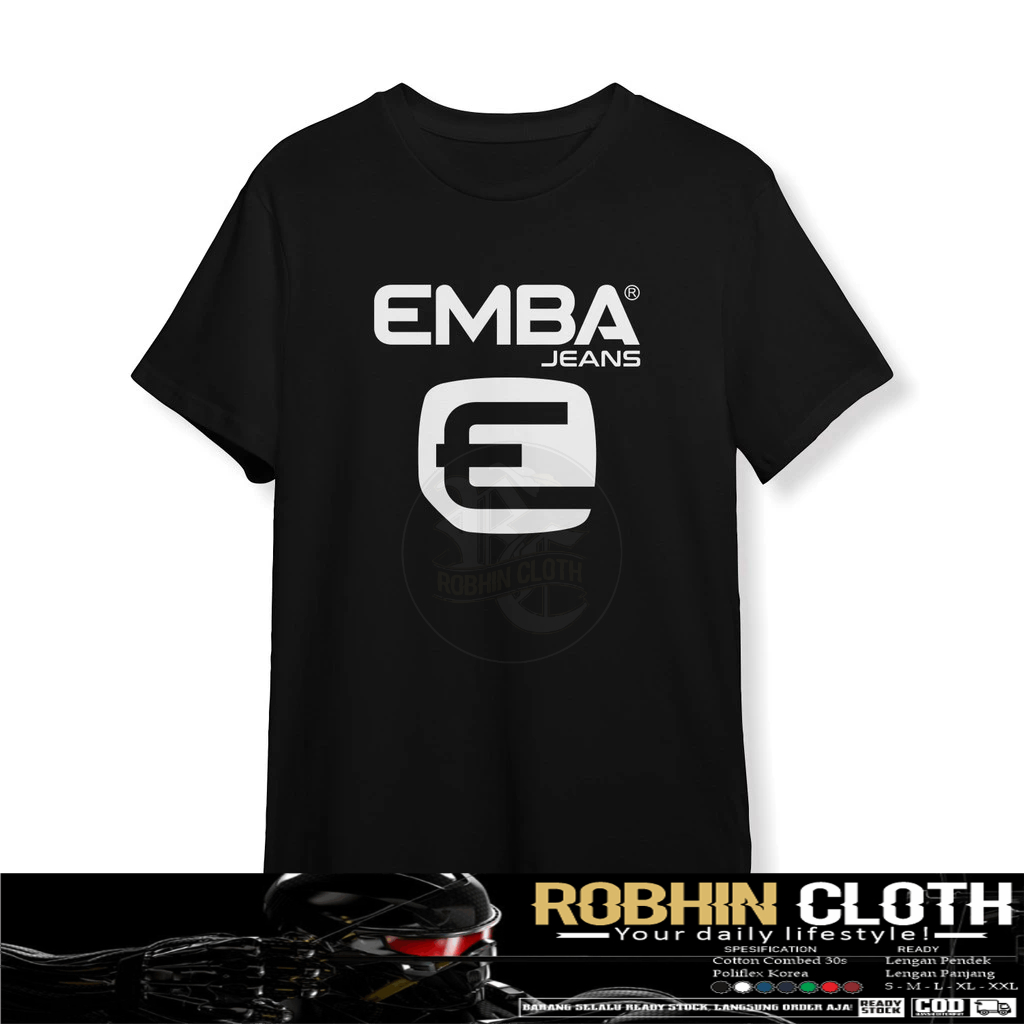 Kaos Baju Emba Jeans v2 Baju Distro
