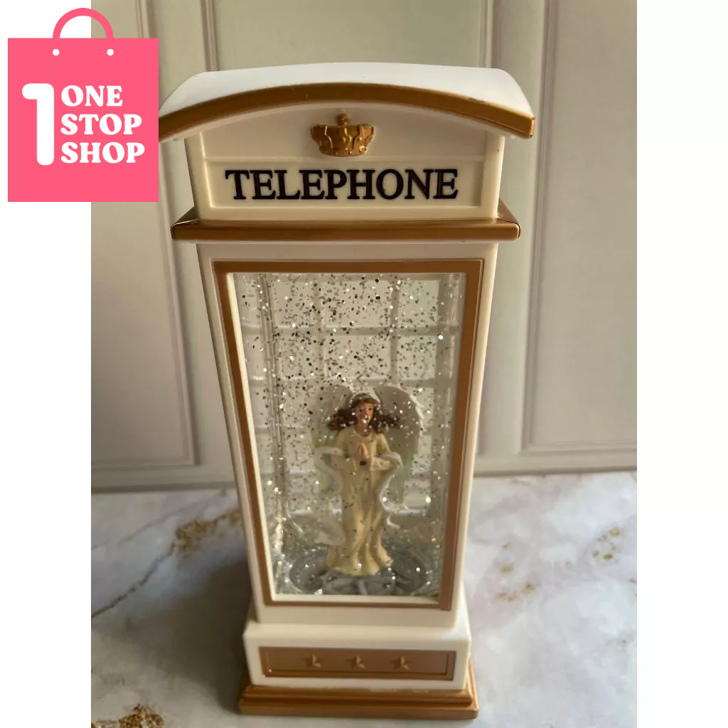 Christmas Music Box Crystal Ball Music Box Girl Giving Gift Hampers Kado Natal