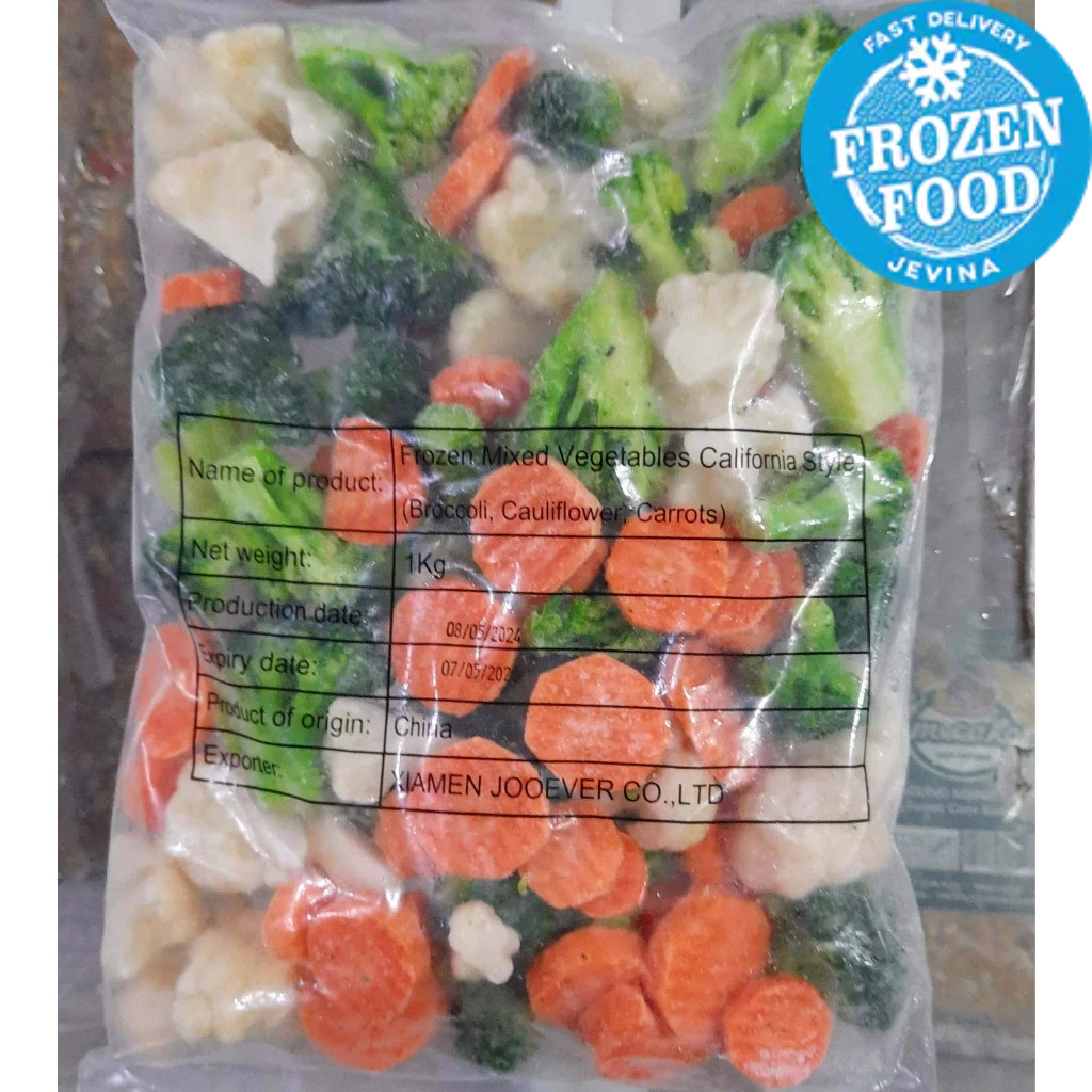 

Mix Vegetable Californian Style 1kg