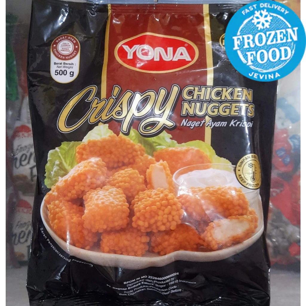 

Yona Chicken Nugget Crispy 500gr