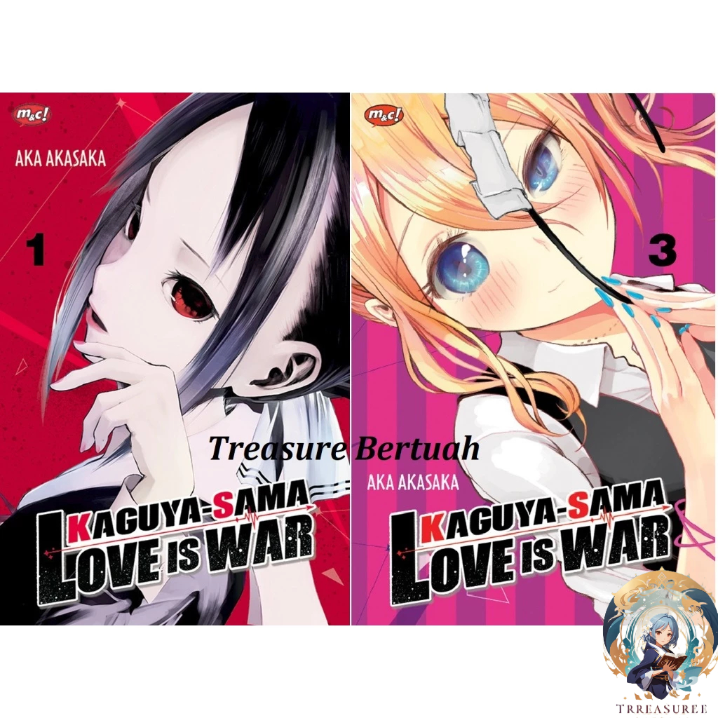 Komik Kaguya-sama, Love is War Volume 1-5 [Manga] - Kaguya-sama wa Kokurasetai: Tensai-tachi no Rena