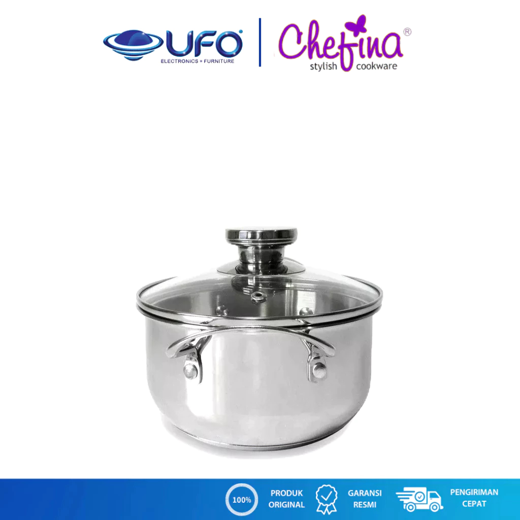 Chefina Professional Series Master Chef Dutch Oven | Panci Stainless Steel | PROFESSIONALDO