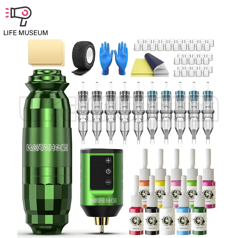 Wireless Tattoo Kit Wireless Tattoo Gun Kit Professional Tattoo Machine Tattoo