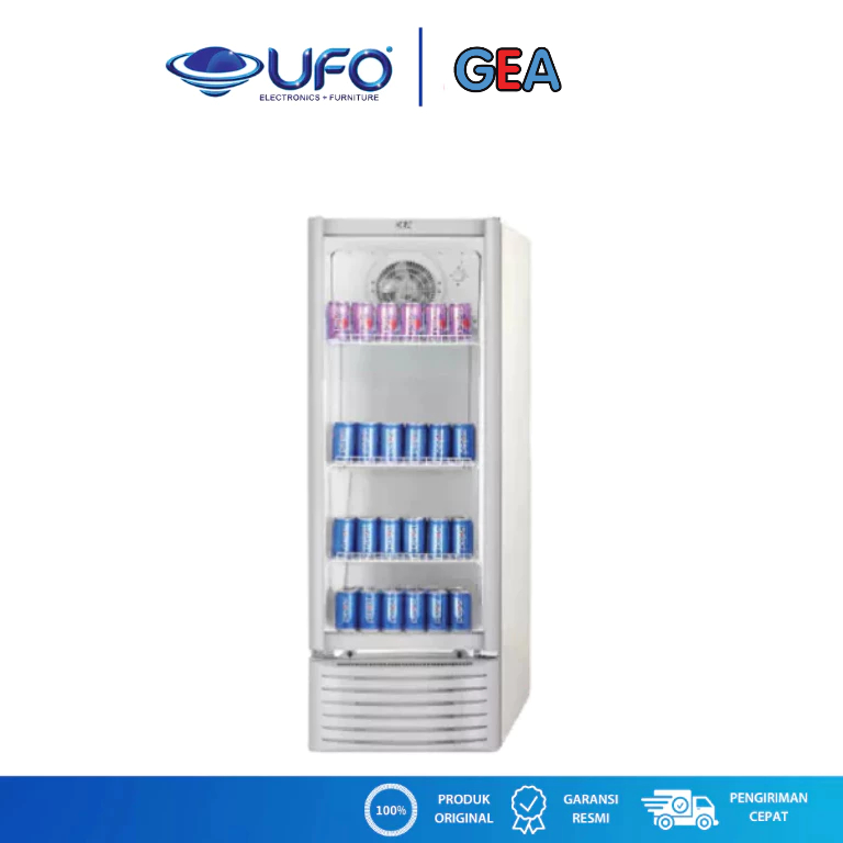 Gea Display Cooler Showcase 222 Liter EXPO-30FC