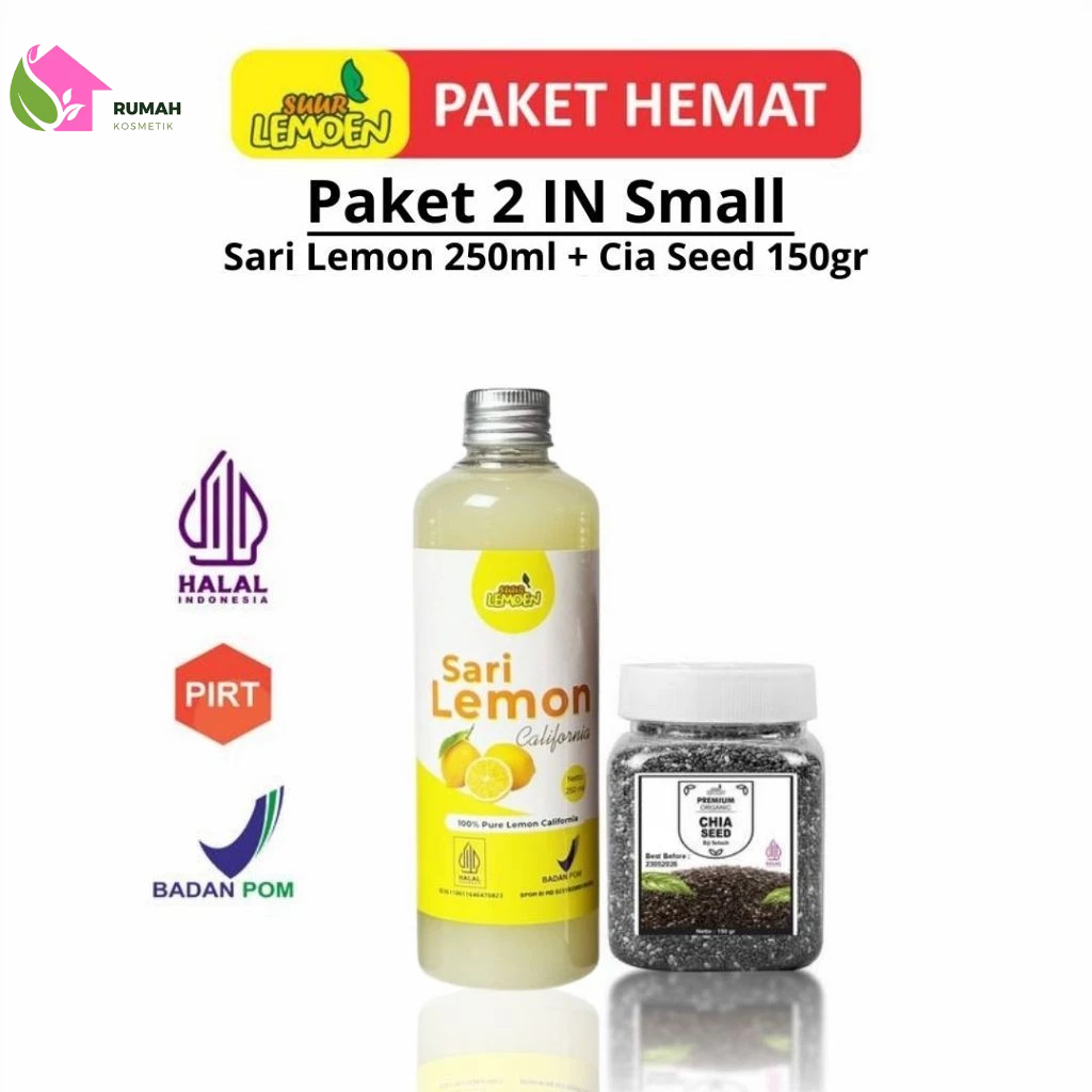 

Paket Best Seller Paket Diet Sehat 2in1 - Cuka Apel 250ml, dan Chia Seed 150gr By Suur Lemoen ID