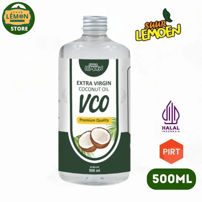 

Suur Lemoen - Extra Virgin Coconut Oil 500ml - Minyak Kelapa Murni VCO 5O0 ML organik Premium - BH
