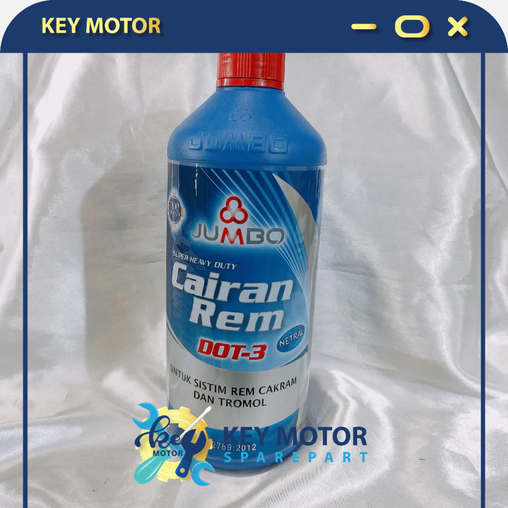 Minyak Rem Jumbo Dot-3 1 Liter 100% Asli