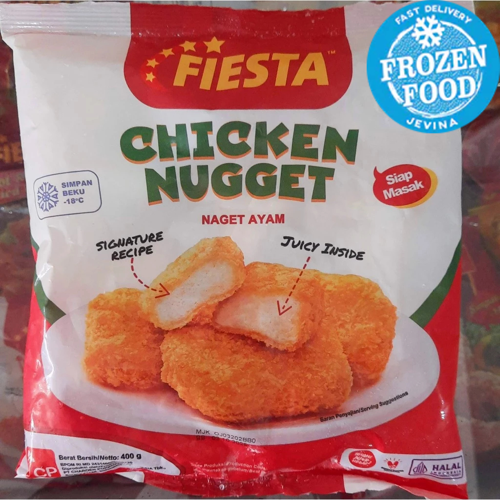 

Fiesta Chicken Nugget Ori 400g