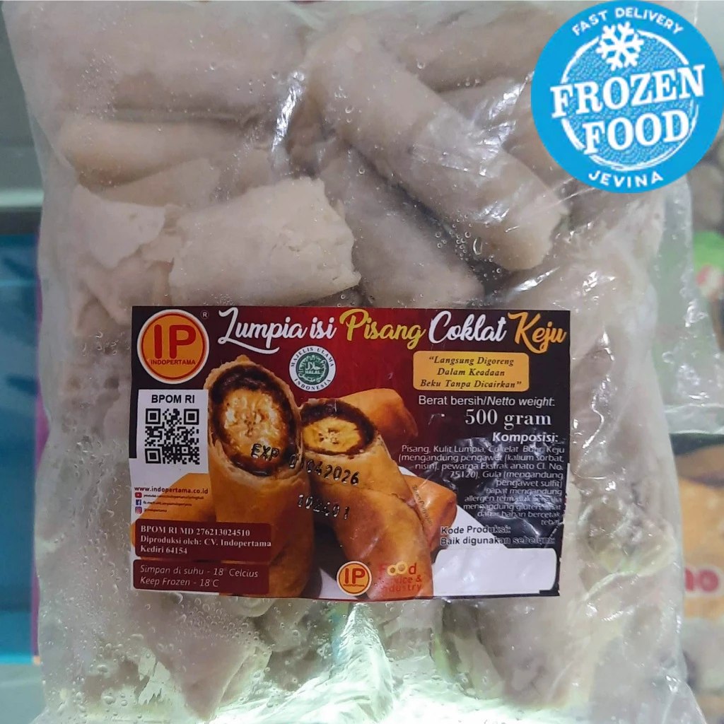 

IP Lumpia Piscok Keju 500g Loss (repack) 500g