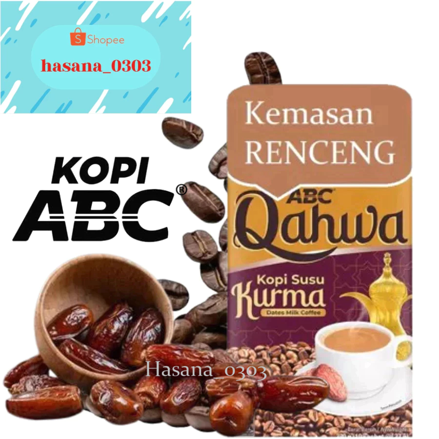 

ABC Kopi Susu Kurma 1RENTENG (10 x 27 gr)