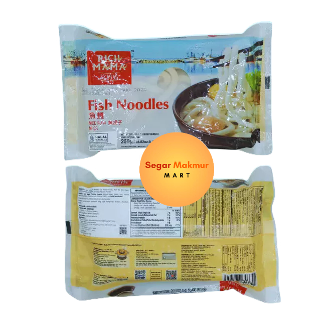 

Rich Mama White Fish Noodles 250GR Udon Ikan