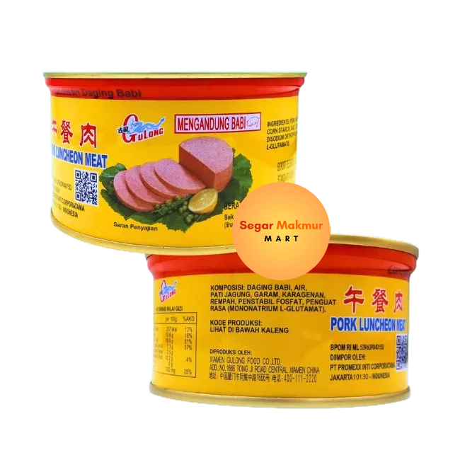 

(SMM) Gulong Pork Luncheon Meat 397GRAM Maling Babi Kaleng Olahan