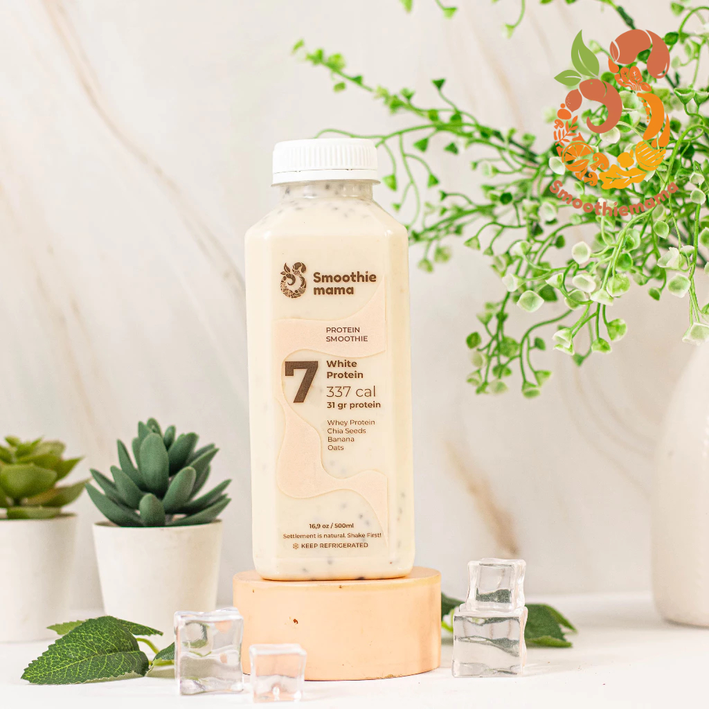 

SMOOTHIEMAMA Protein Smoothie White Kental Padat 500ml