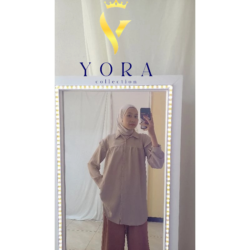 RAISA KEMEJA TUNIK KERUT DADA