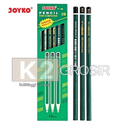 

(1 Lusin / 12 Pcs) Pensil 2B Joyko P88