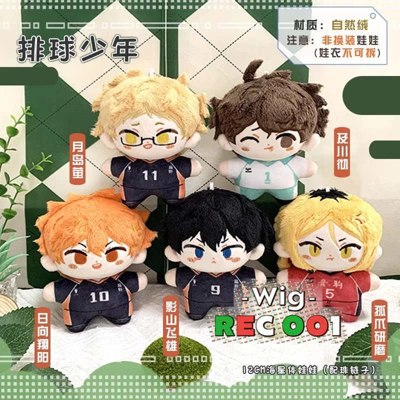 [ Gratis Pelindung ] Boneka Haikyuu Doll Haikyuu Boneka Shoyo Hinata Kageyama Tobio Oikawa Tooru Kei