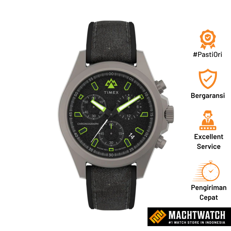 [PAYDAY SALE] Jam Tangan Pria Timex Expedition TW2V96300 Men Field Chrono Recycled Mixed Materials B