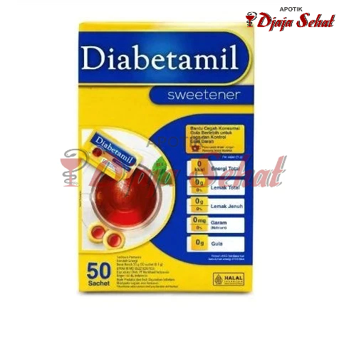 

DIABETAMIL SWEETENER 50 SACHET