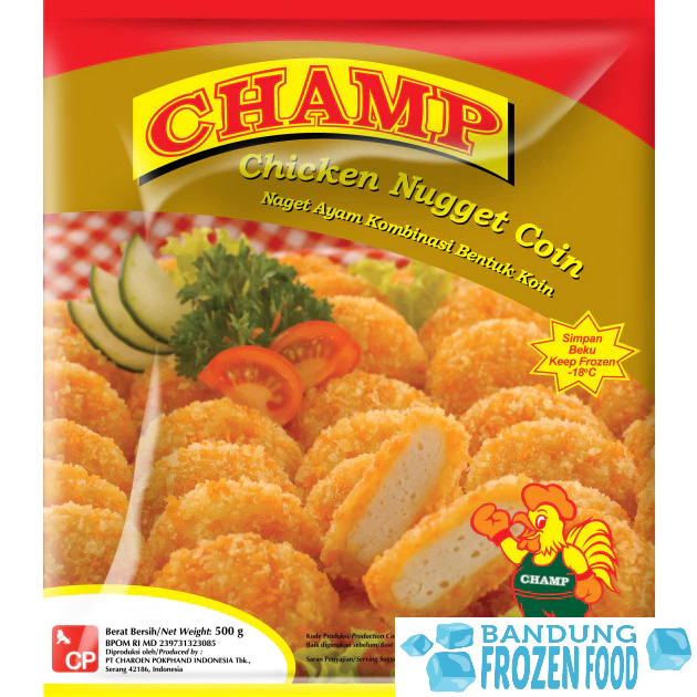 

CHAMP CHICKEN NUGGET COIN 500 GR