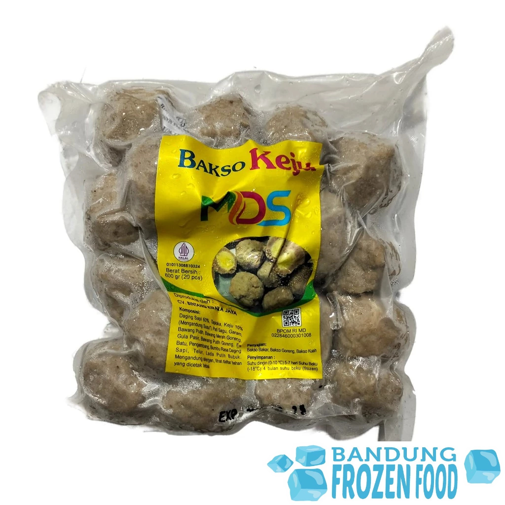 

MDS BAKSO KEJU PREMIUM PLUS BUMBU ISI 20
