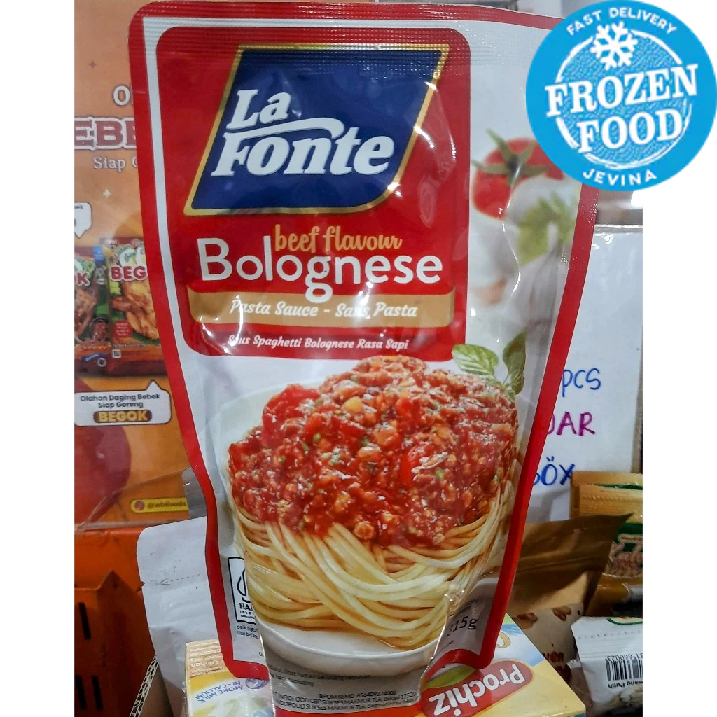 

Lafonte Saos Pasta Bolognese 315gr