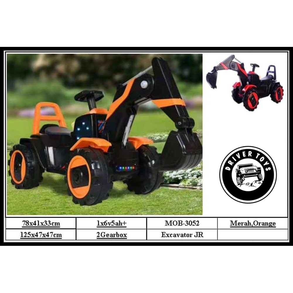 Mainan anak motor aki Excavator (MOB-3052)