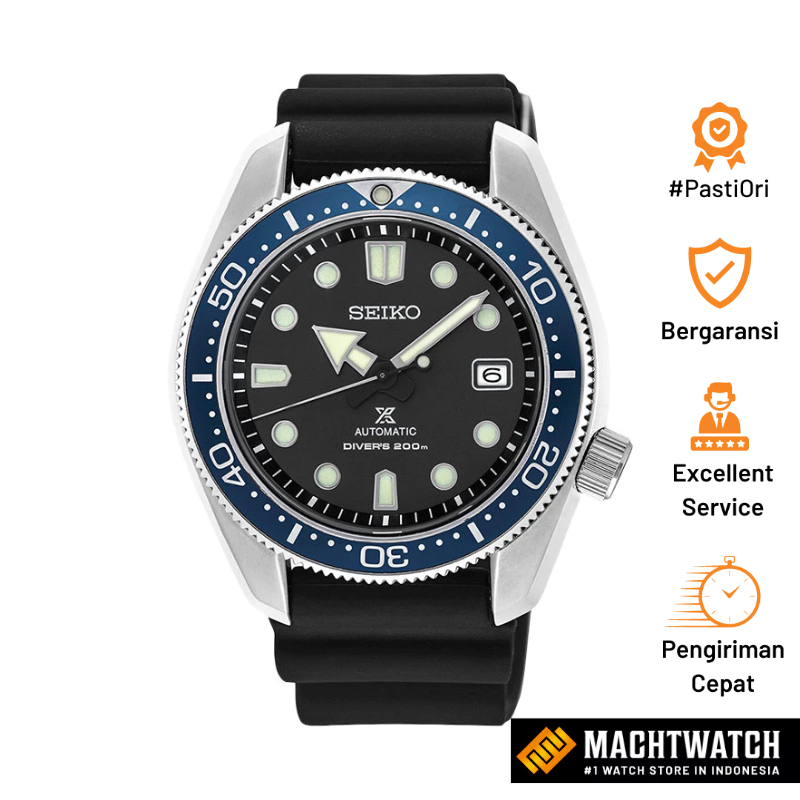 Jam Tangan Pria Seiko Prospex SPB079J1 The 1968 Automatic Divers Modern Re-interpretation Black Dial