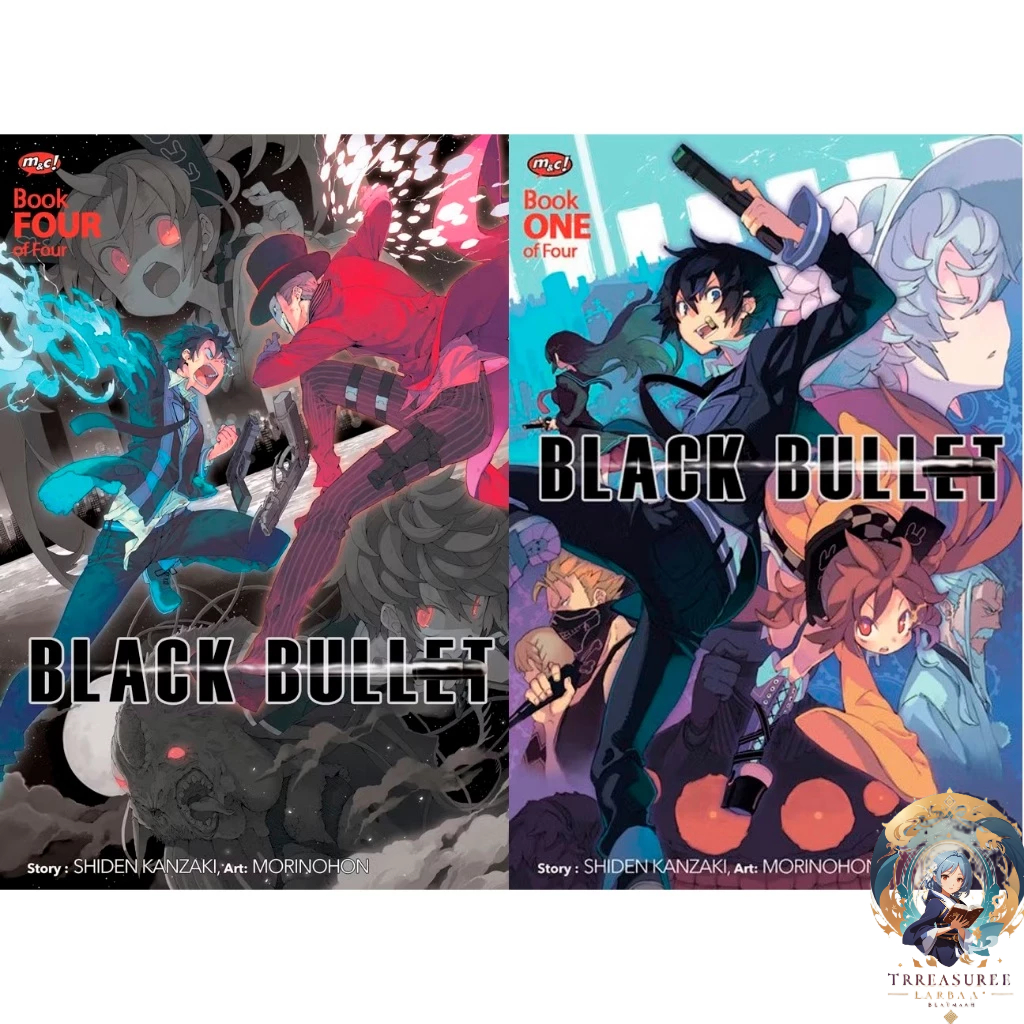 Komik Black Bullet 3 & 4 Tamat [Manga] Treasure Bertuah