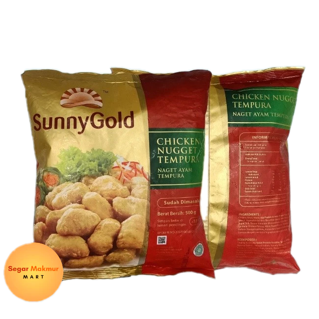 

(SMM) Sunny Gold Tempura Nugget 500GRAM
