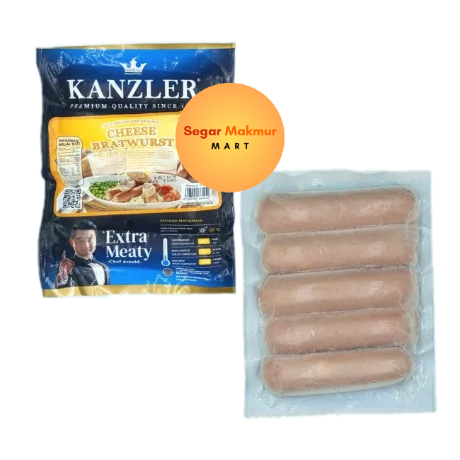 

(SMM) Kanzler Cheese Bratwurst Sausage 360gr Sosis Keju Kanzler