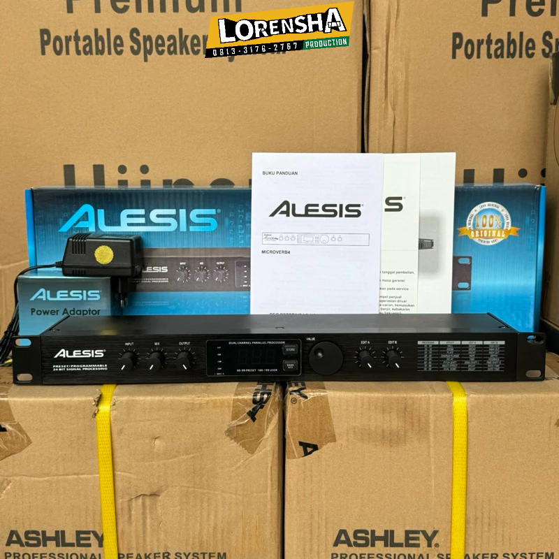 Effect Vocal Alesis Microverb 4 Original Made In Usa