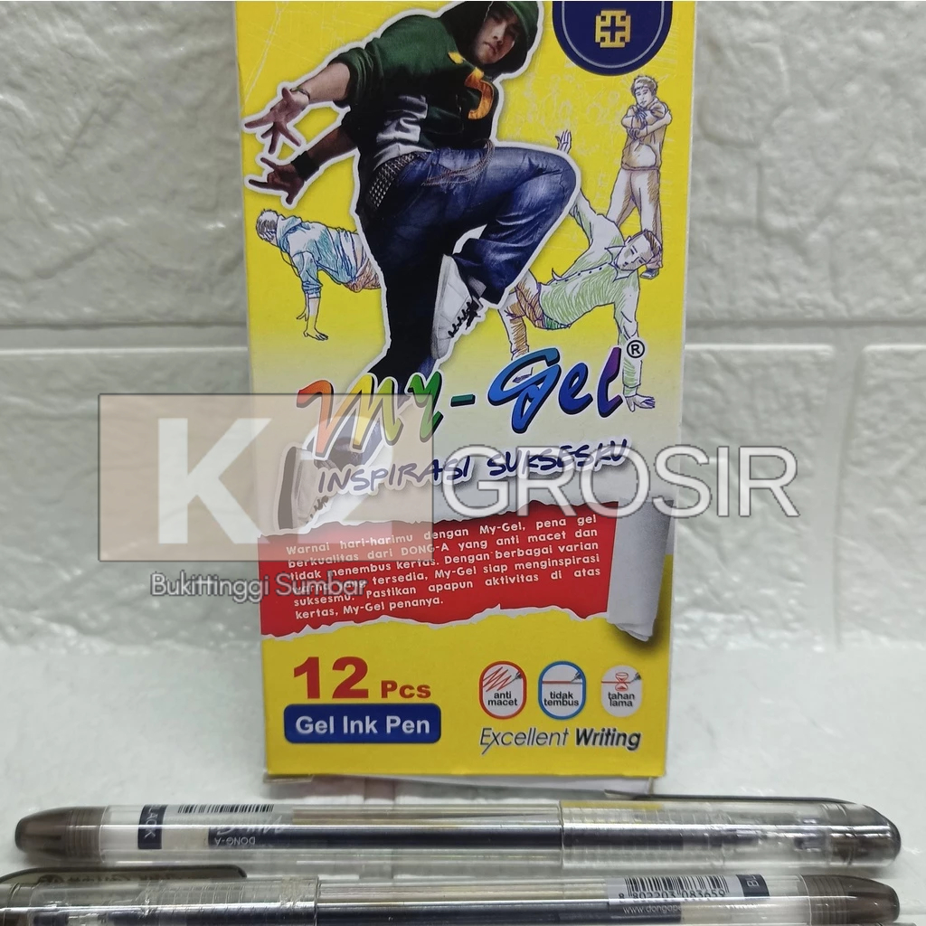 

Pena MY GEL 0.5 Hitam - Merah - Biru (Lusin)