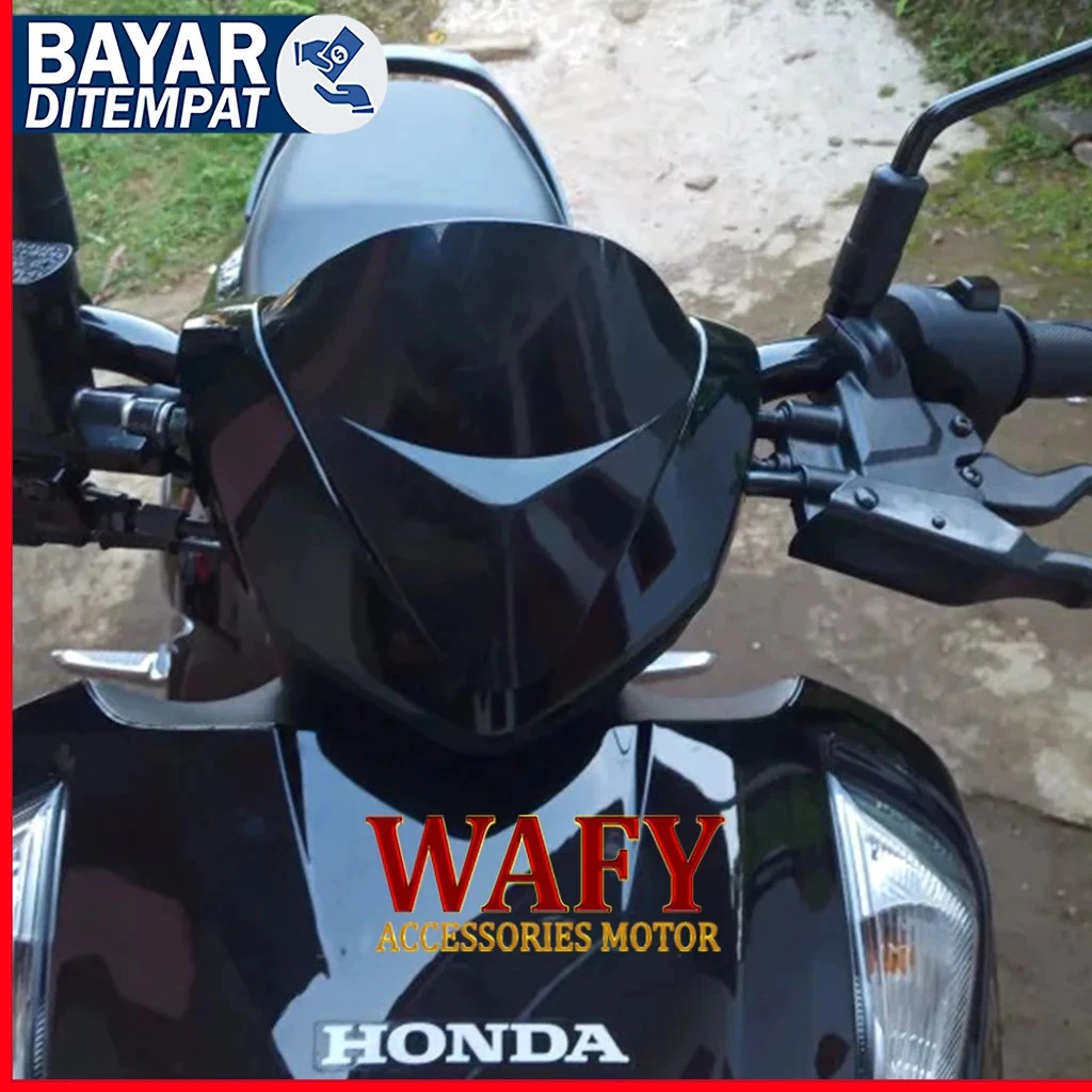 Visor Genio Rpm Tameng Angin Motor Genio Model Cenong Windshield Genio Visor Honda Genio