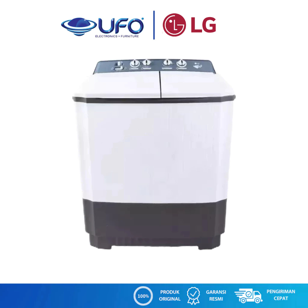 LG Mesin Cuci 2 Tabung 8 Kg P8000N