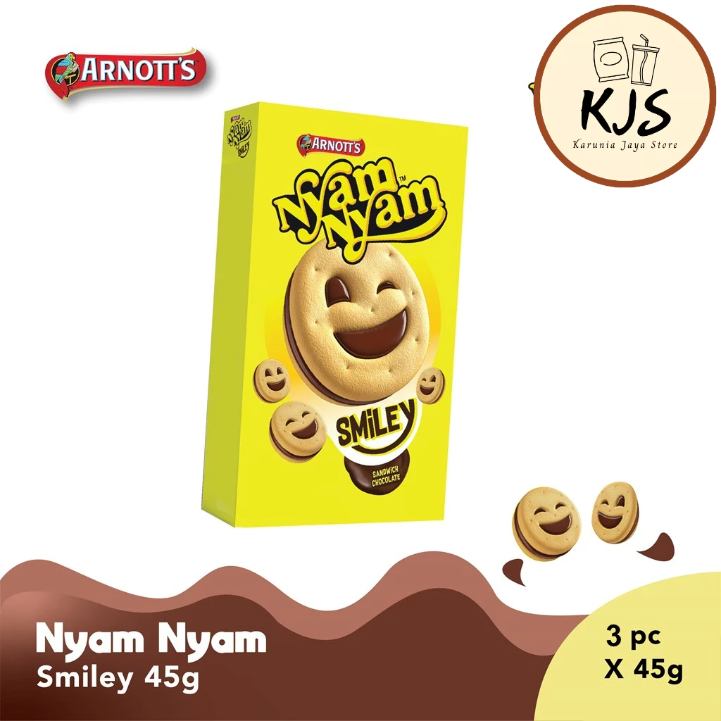 

NYAM NYAM SMILEY 45gr (HARGA PER PCS)