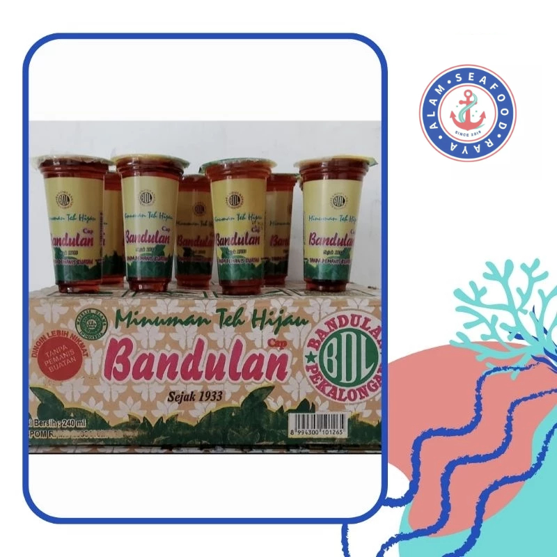 

RB22 Teh Bandulan Gelas Melati 1 kardus isi 24 gelas