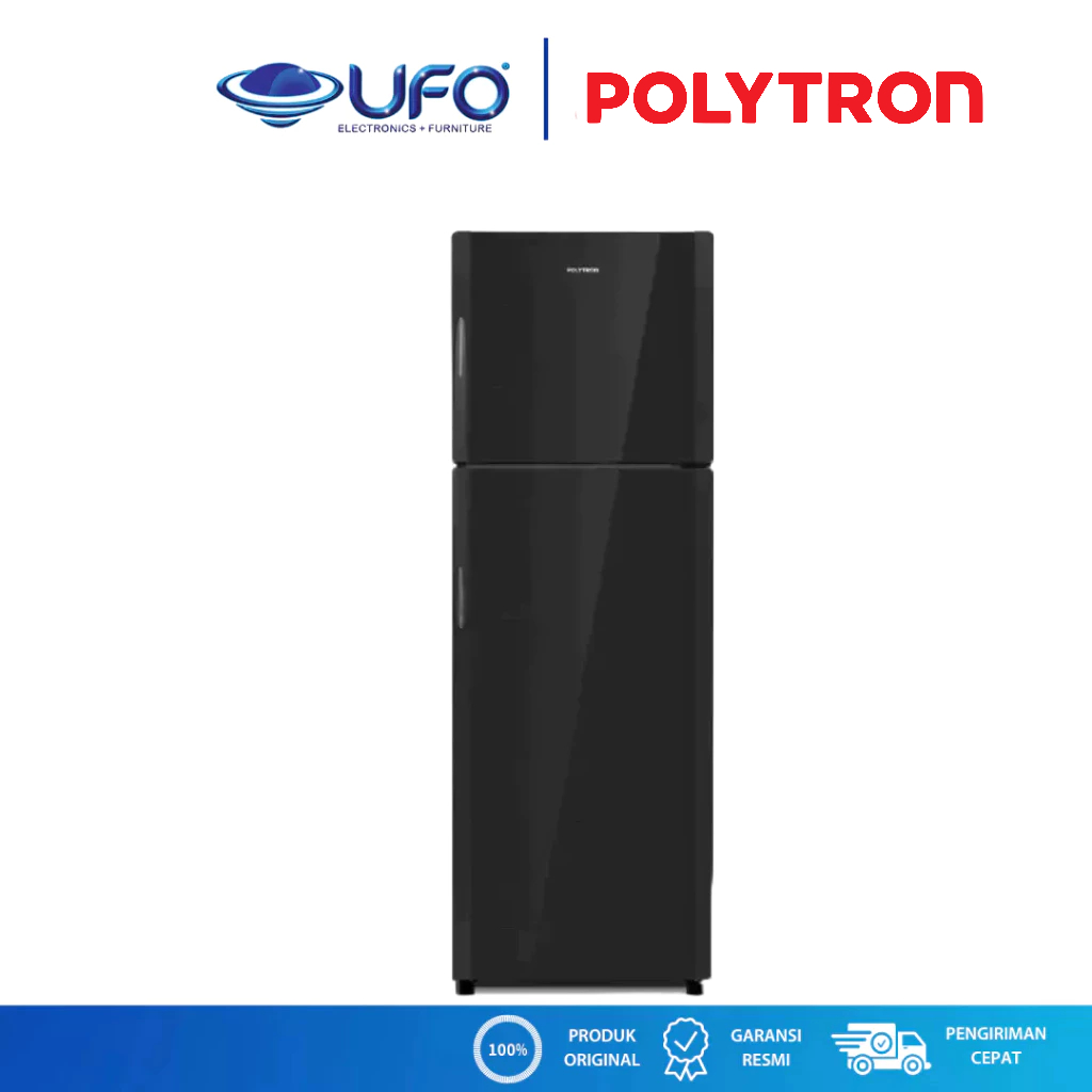 Polytron Kulkas 2 Pintu Belleza Lemari Es 240 Liter PRM28DMY