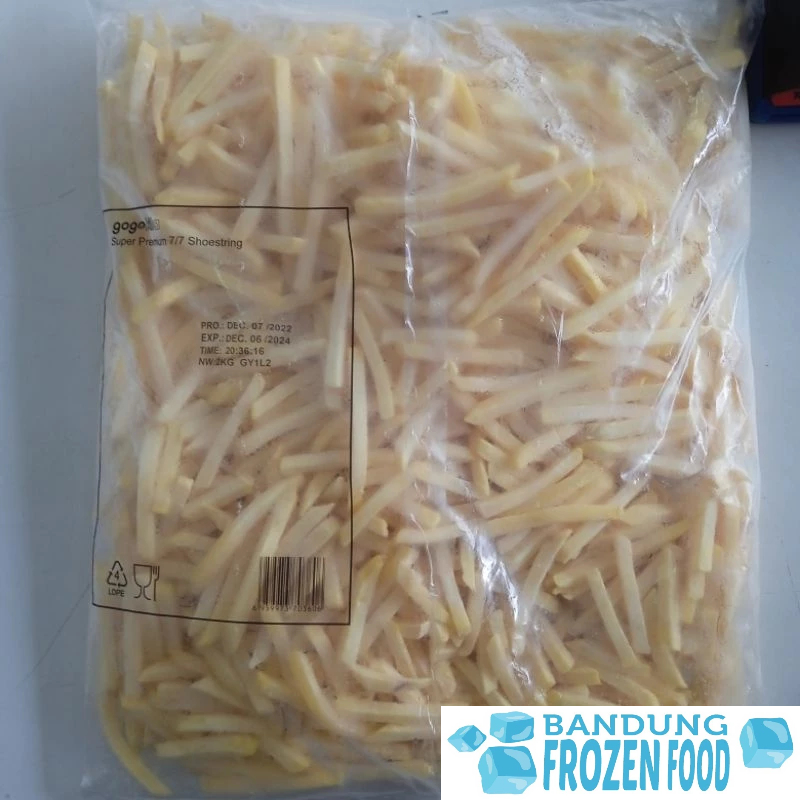 

GOGOKITA SHOESTRING 2KG CURAH / KENTANG GORENG PREMIUM