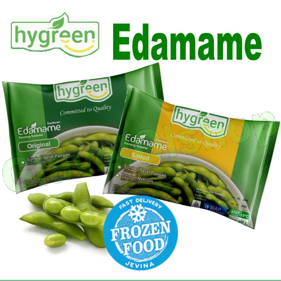 

Edamame Hygreen Mitratani 27 Premium Original | Salted 500g